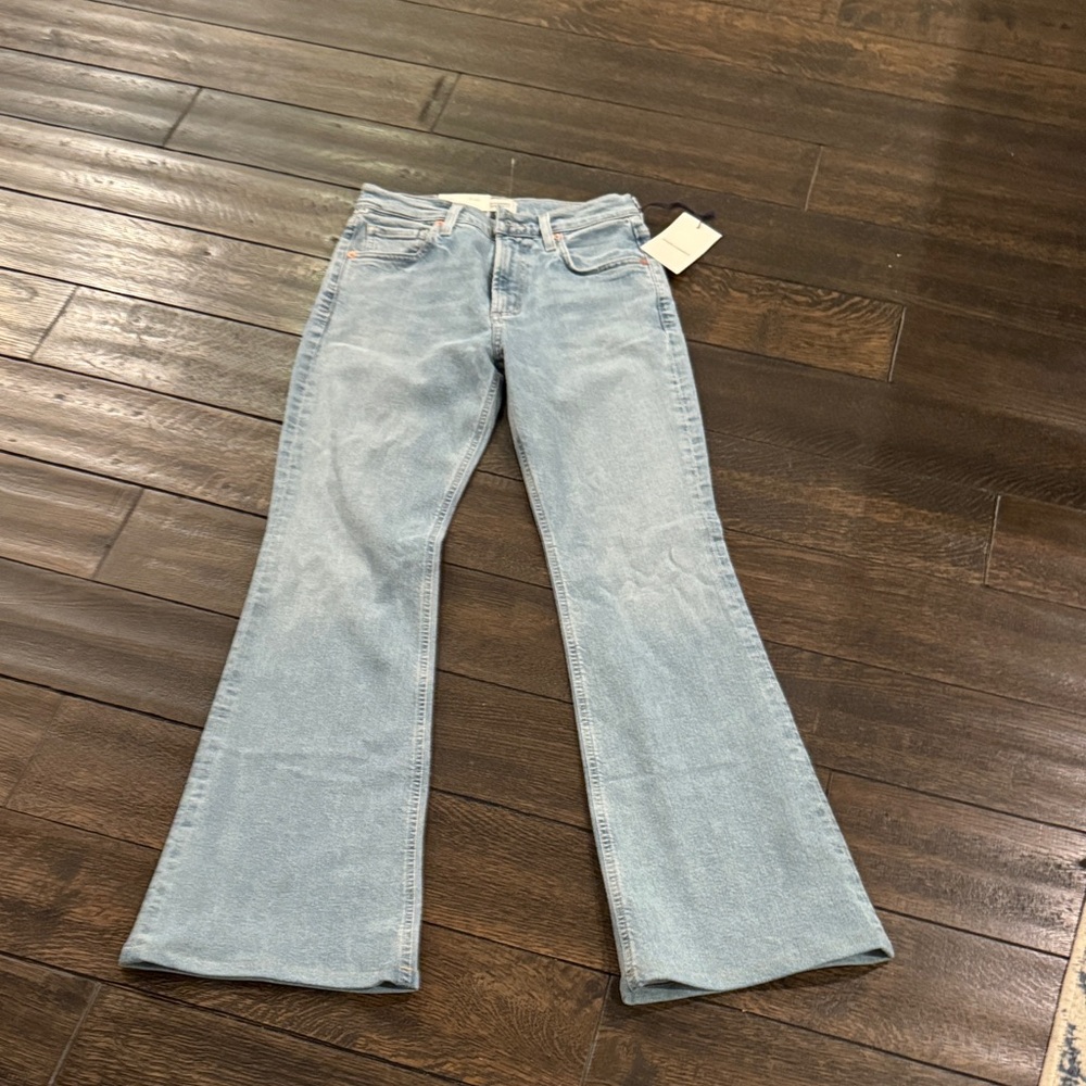 NWT citizens of humanity Isola flare jeans size 24